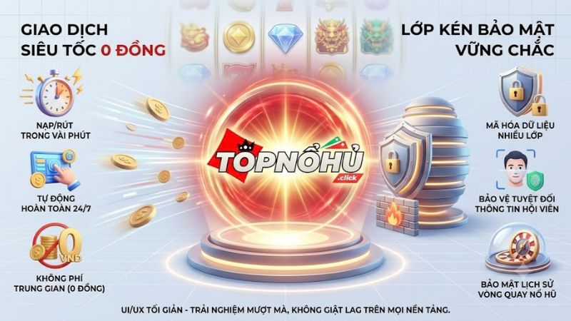 Cơ chế nạp rút siêu tốc không phí ẩn trên hệ thống cổng game Go88