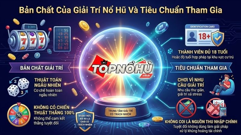 Bản chất giải trí an toàn và độ tuổi hợp pháp khi tham gia quay nổ hũ trực tuyến