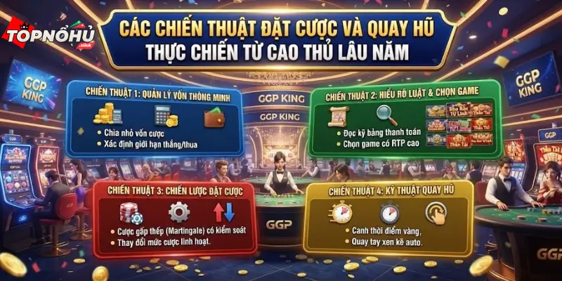 Các chiến thuật đặt cược và quay hũ thực chiến từ cao thủ lâu năm