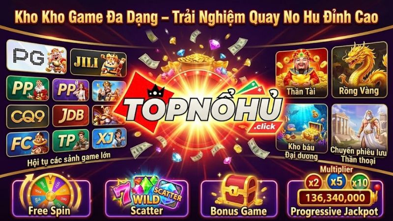 Các sảnh game no hu phổ biến được yêu thích nhất hiện nay Các sảnh game no hu phổ biến được yêu thích nhất hiện nay