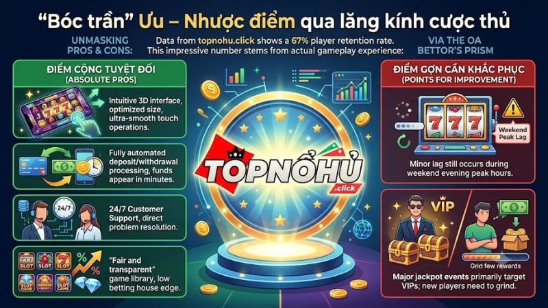 Đánh giá chi tiết ưu nhược điểm khi chơi no hu tại IWIN Đánh giá chi tiết ưu nhược điểm khi chơi no hu tại IWIN