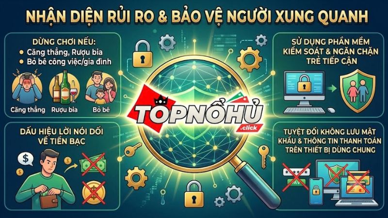 Dấu hiệu mất kiểm soát khi chơi no hu và biện pháp bảo vệ trẻ vị thành niên